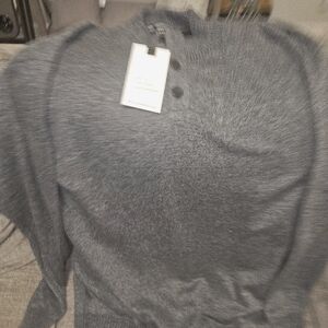 Akademiks Heather Grey Knit Sweater